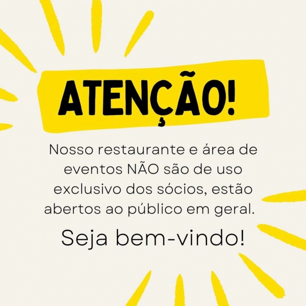 Restaurante aberto ao público
